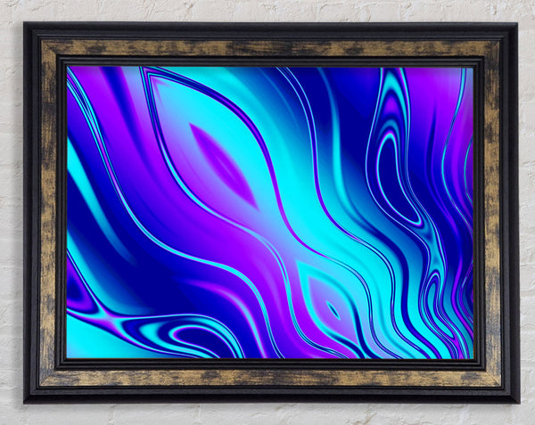 Liquid Movement Framed Print