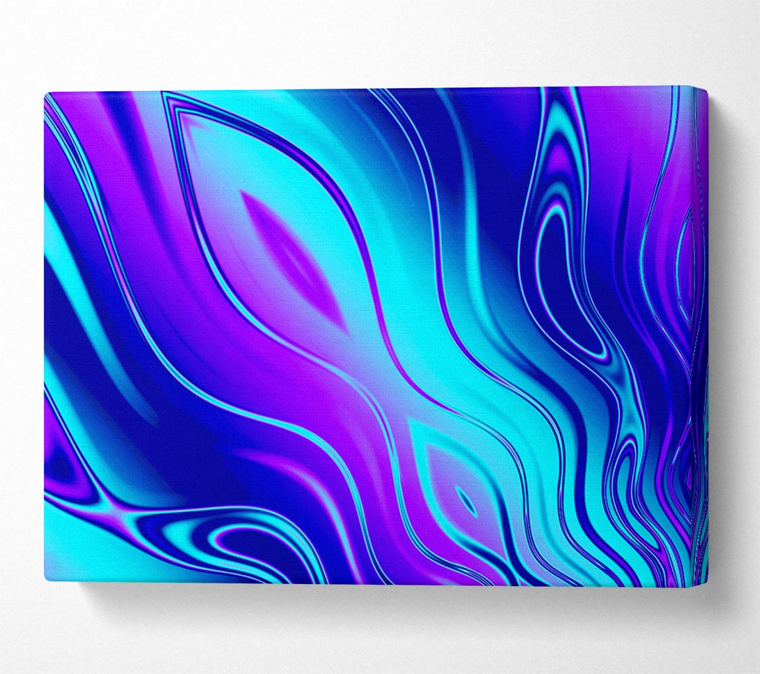  A Canvas Print of Liquid Movement Canvas Print