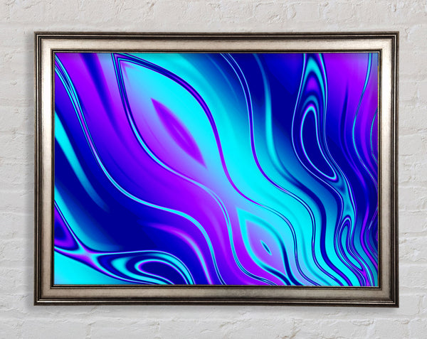 Liquid Movement Framed Print