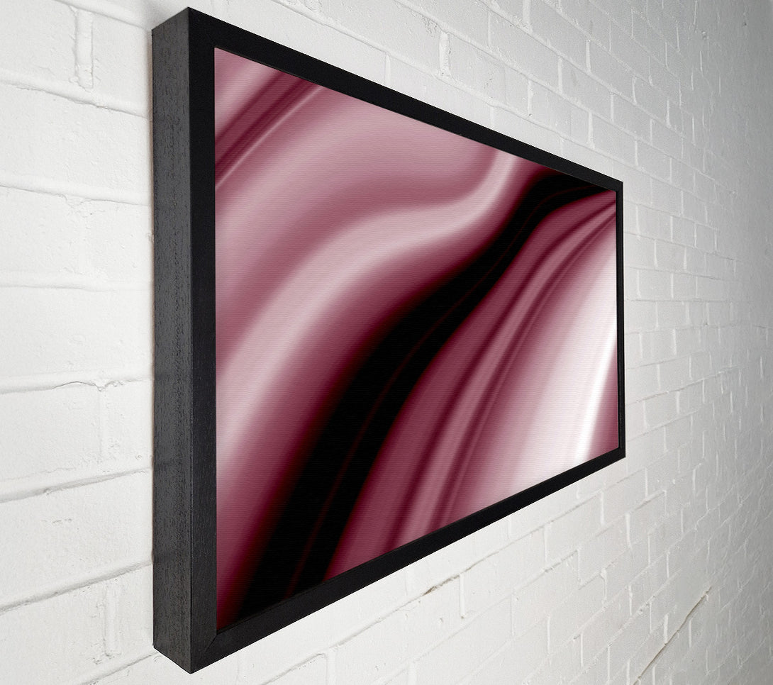  A Canvas Print of Mauve River Canvas Print