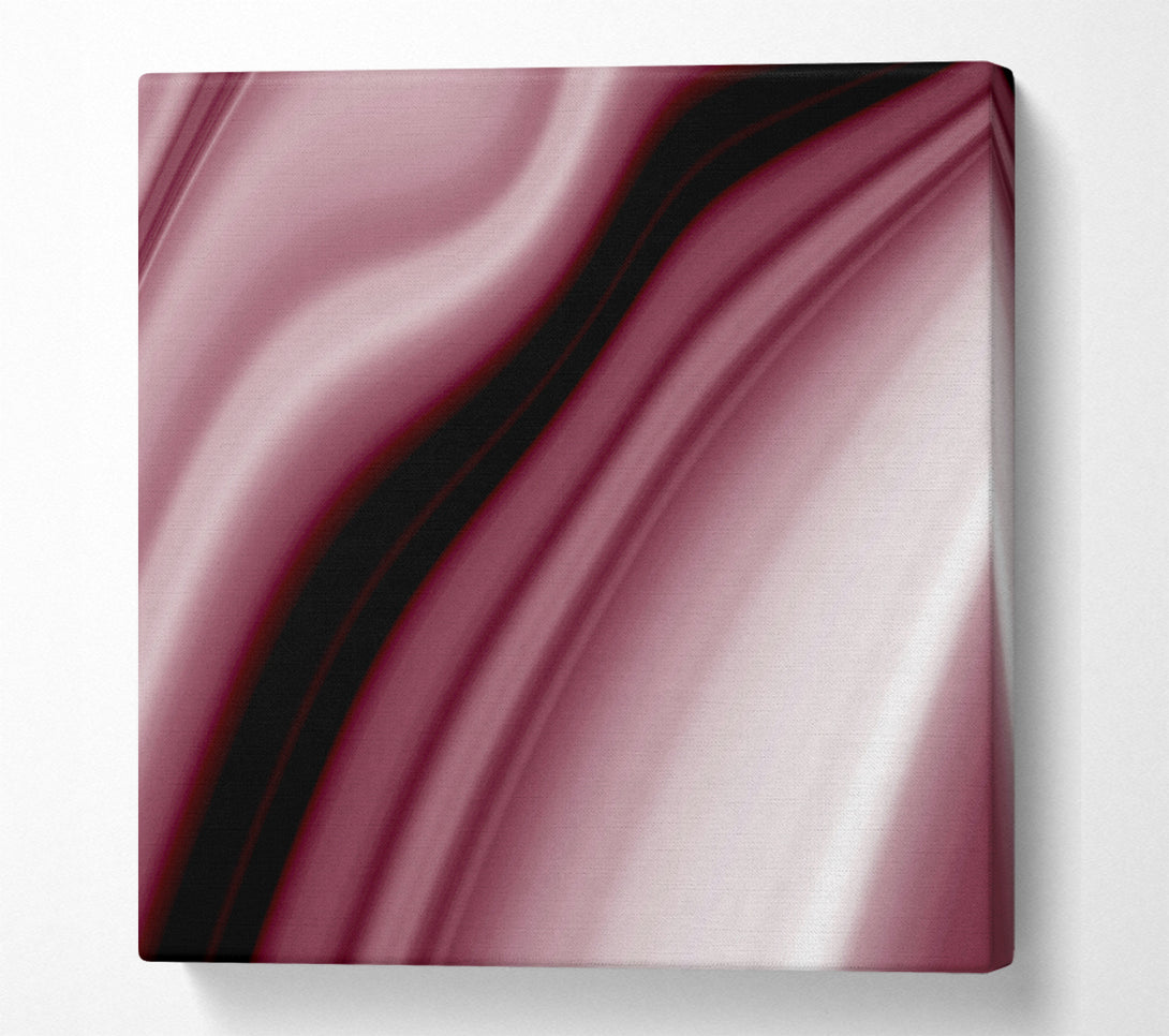  A Canvas Print of Mauve River Canvas Print