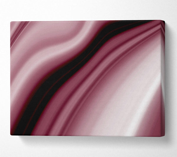  A Canvas Print of Mauve River Canvas Print