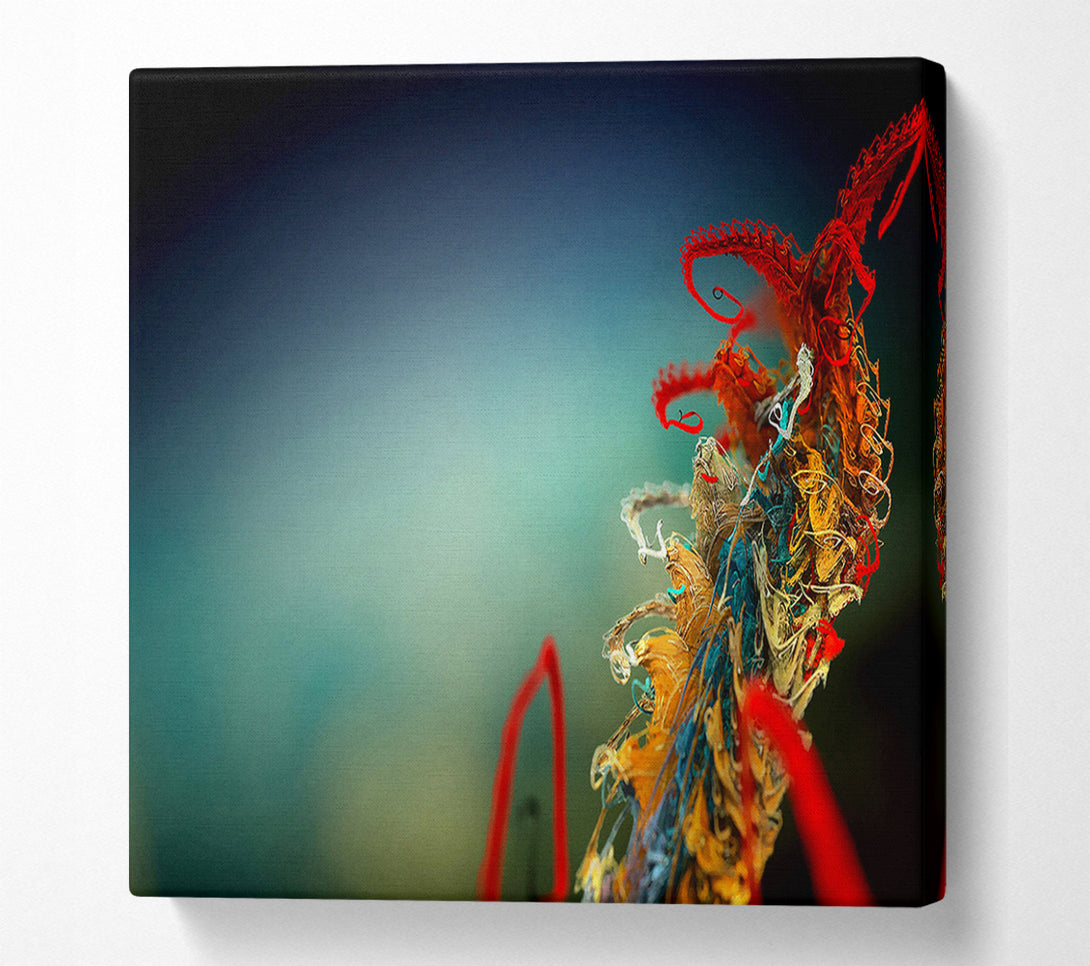  A Canvas Print of Mikro Plant Canvas Wall Art