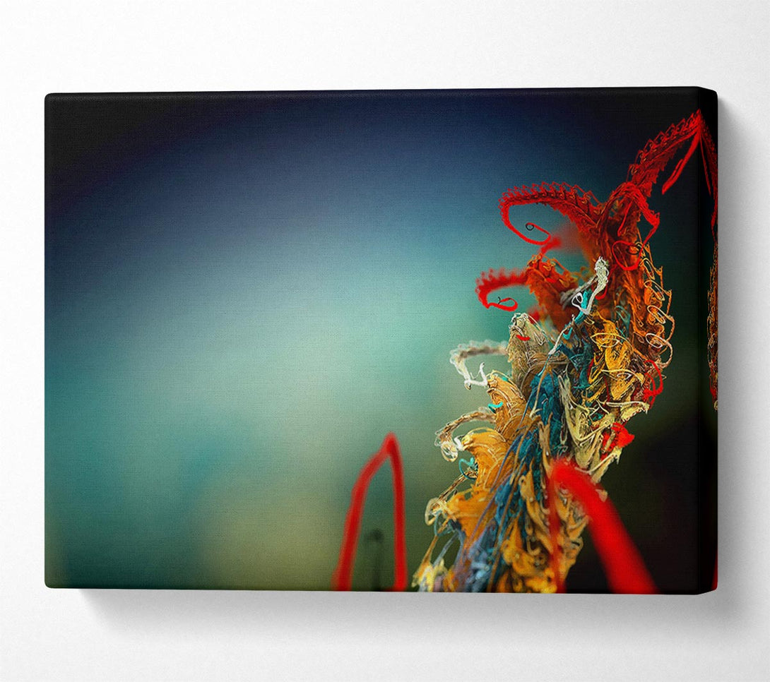  A Canvas Print of Mikro Plant Canvas Wall Art
