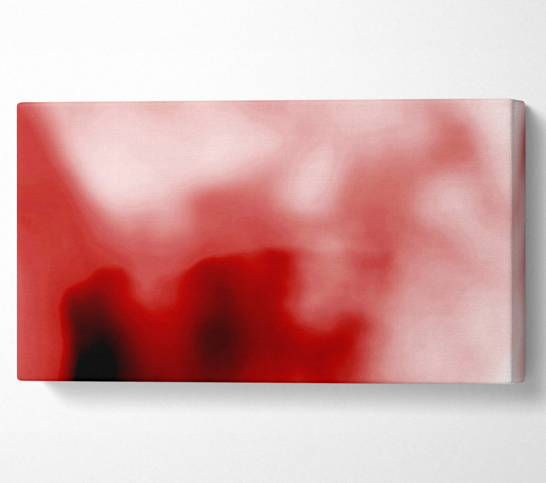  A Canvas Print of Misty Red Canvas Art