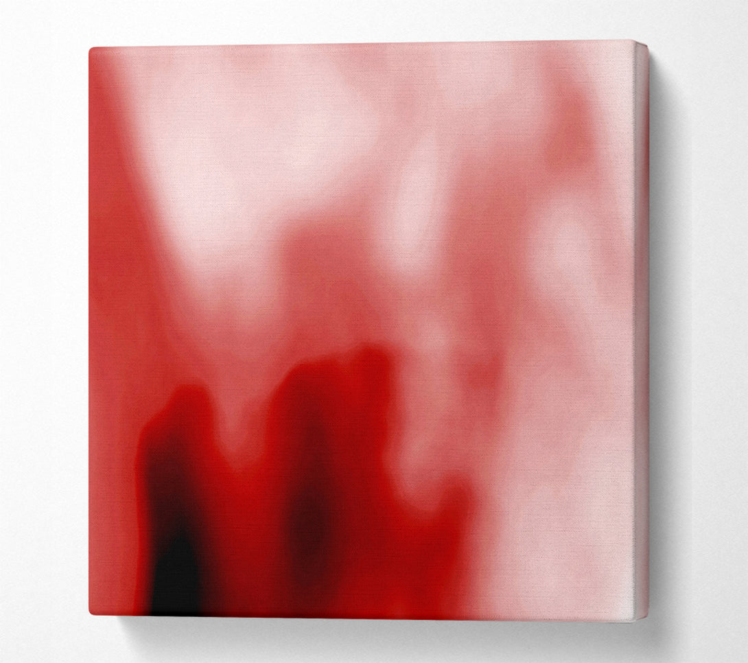  A Canvas Print of Misty Red Canvas Art