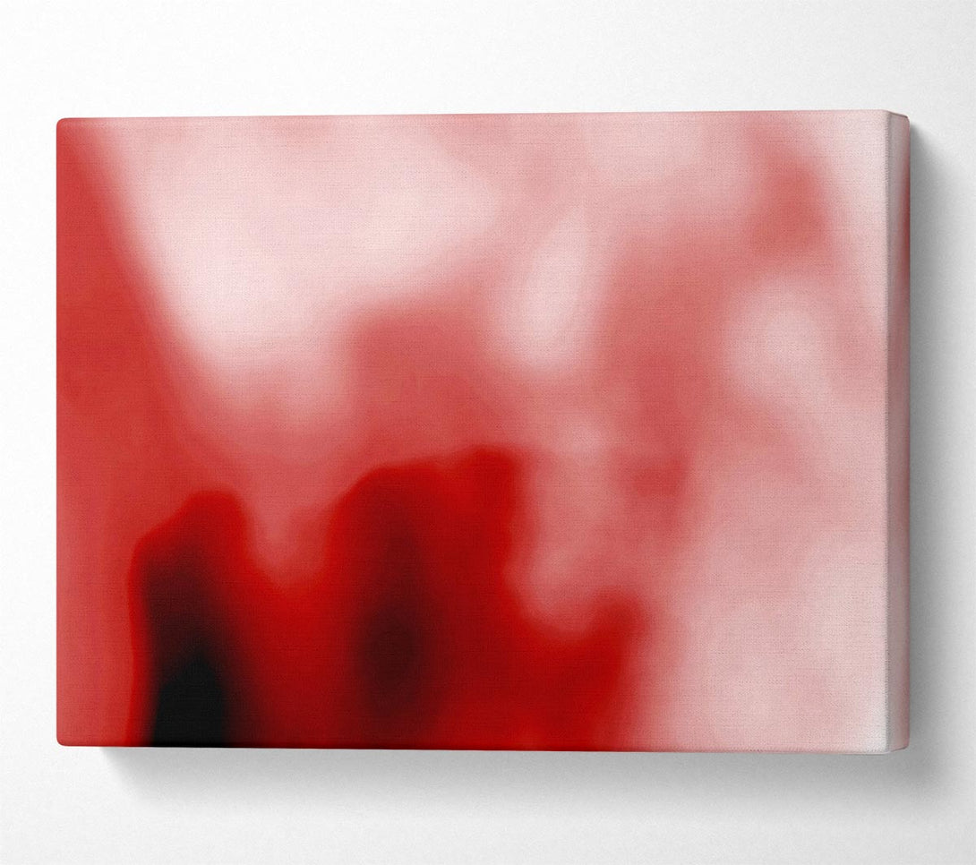  A Canvas Print of Misty Red Canvas Art