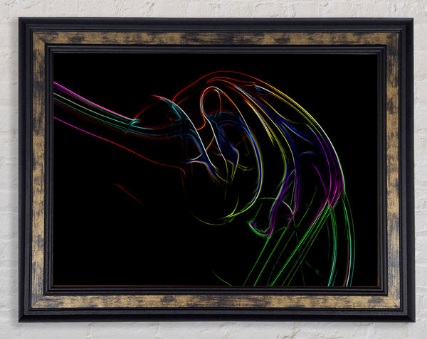 Motion Of Eternity Framed Print