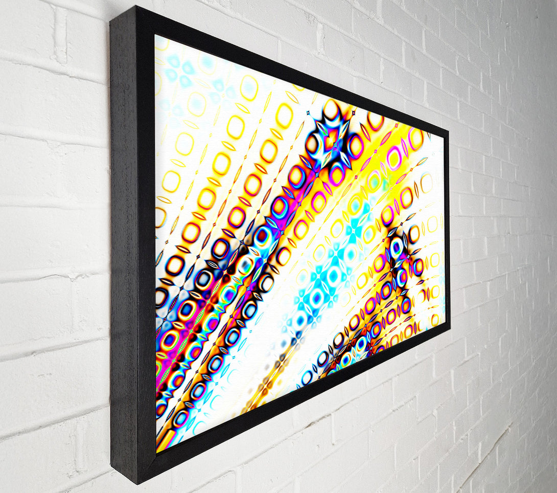  A Canvas Print of Movement Of Colour Canvas Wall Art