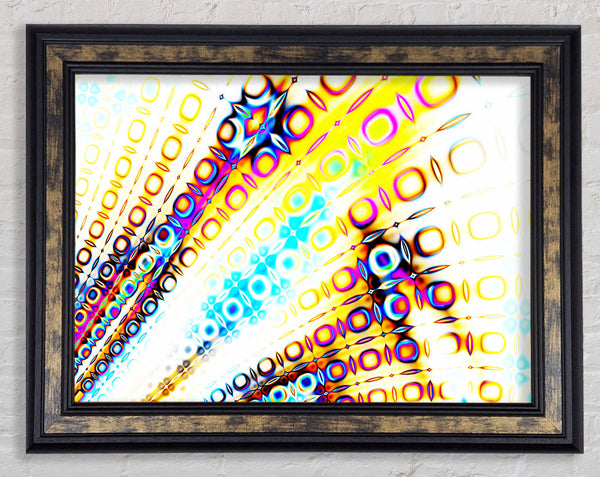 Movement Of Colour Framed Print