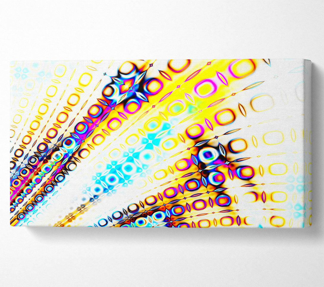  A Canvas Print of Movement Of Colour Canvas Wall Art