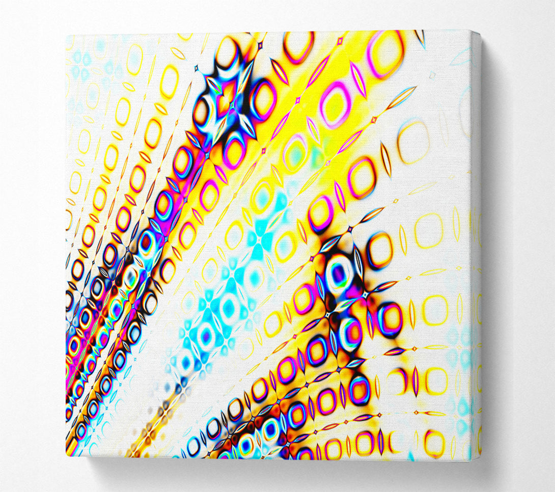  A Canvas Print of Movement Of Colour Canvas Wall Art
