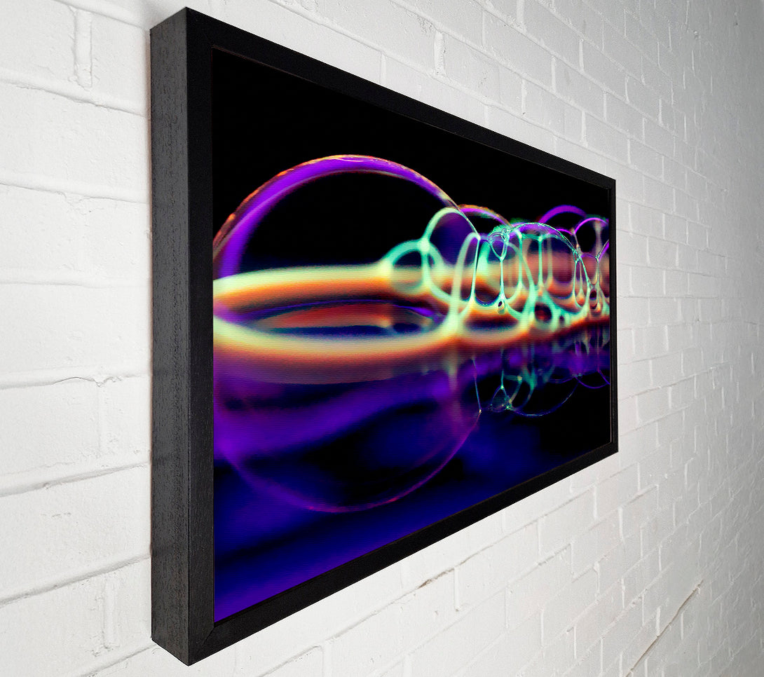  A Canvas Print of Oil Bubbles Canvas Art