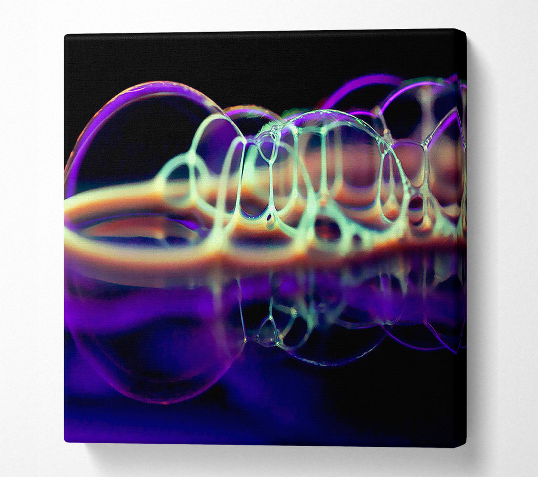  A Canvas Print of Oil Bubbles Canvas Art