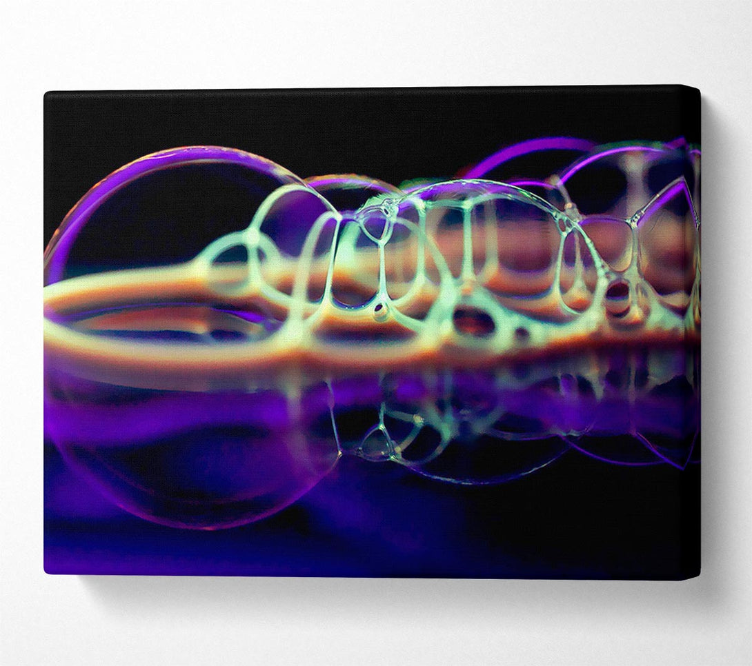  A Canvas Print of Oil Bubbles Canvas Art