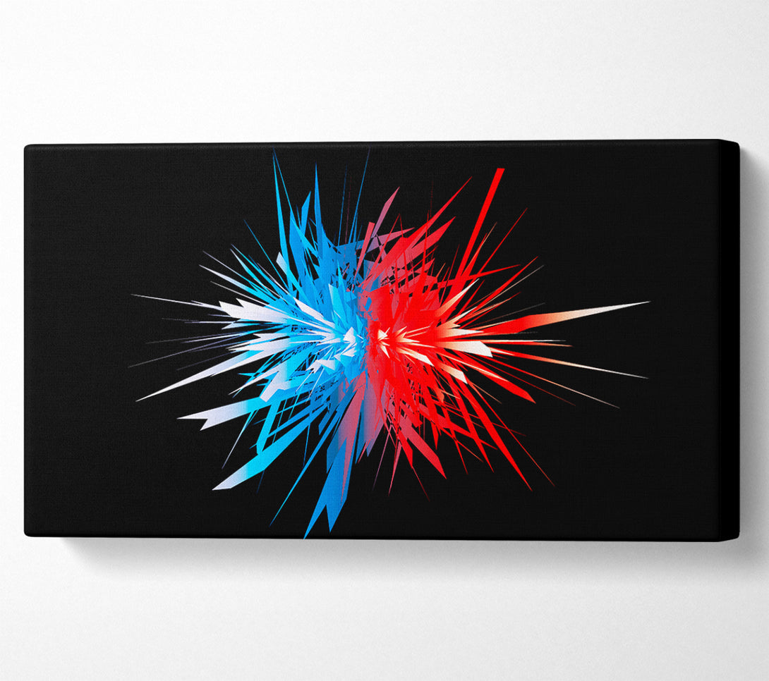  A Canvas Print of Opposite Spike Surprise Canvas Wall Art