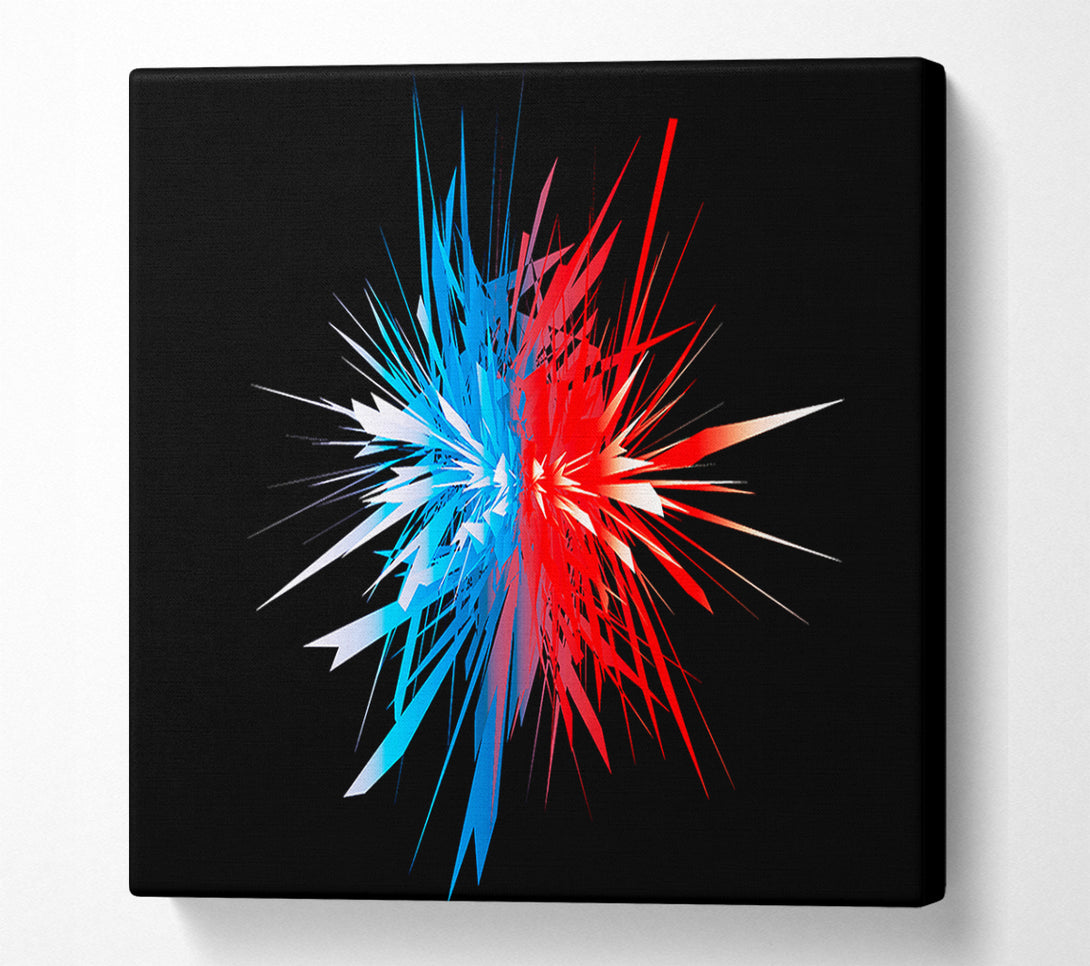  A Canvas Print of Opposite Spike Surprise Canvas Wall Art