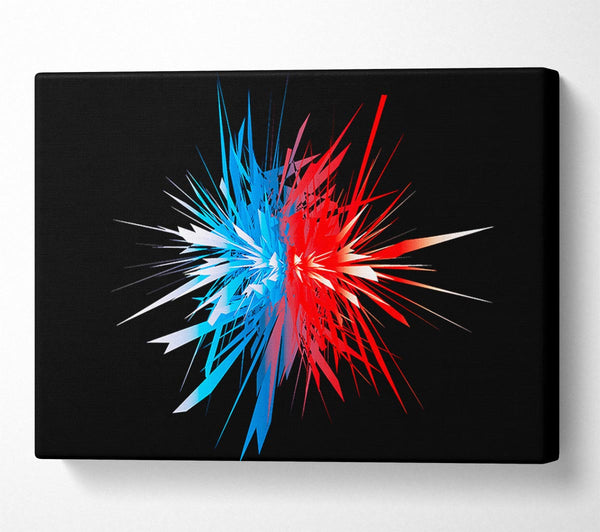  A Canvas Print of Opposite Spike Surprise Canvas Wall Art