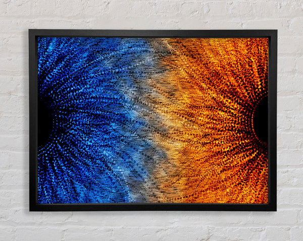 Opposite Framed Print