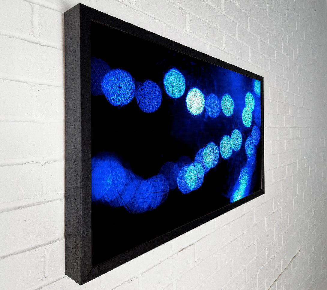  A Canvas Print of Orb Blues Canvas Print