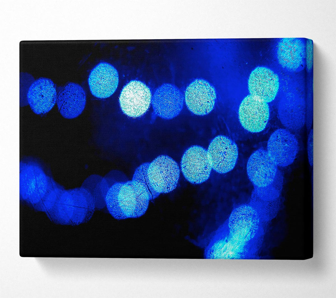  A Canvas Print of Orb Blues Canvas Print