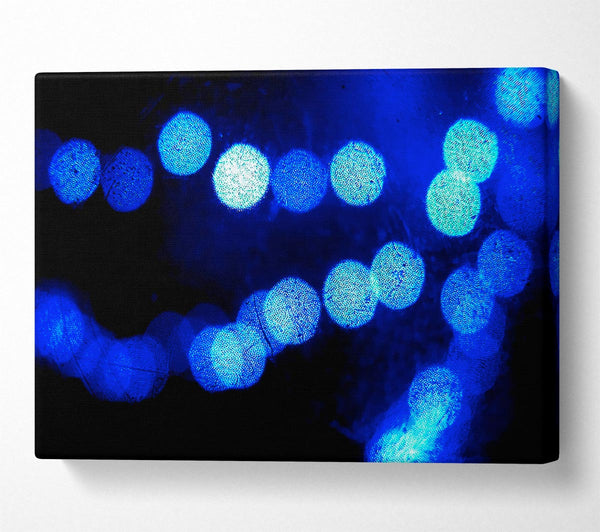  A Canvas Print of Orb Blues Canvas Print