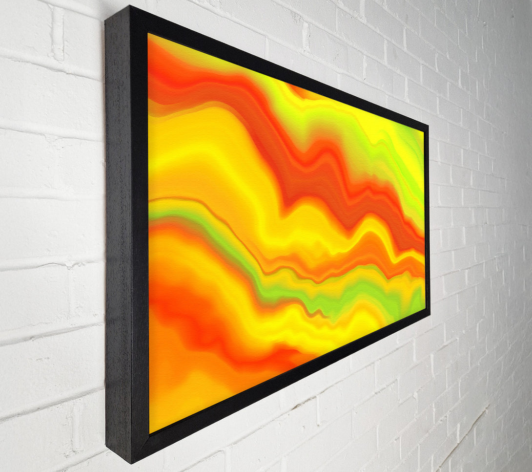  A Canvas Print of Paint Waves Canvas Wall Art