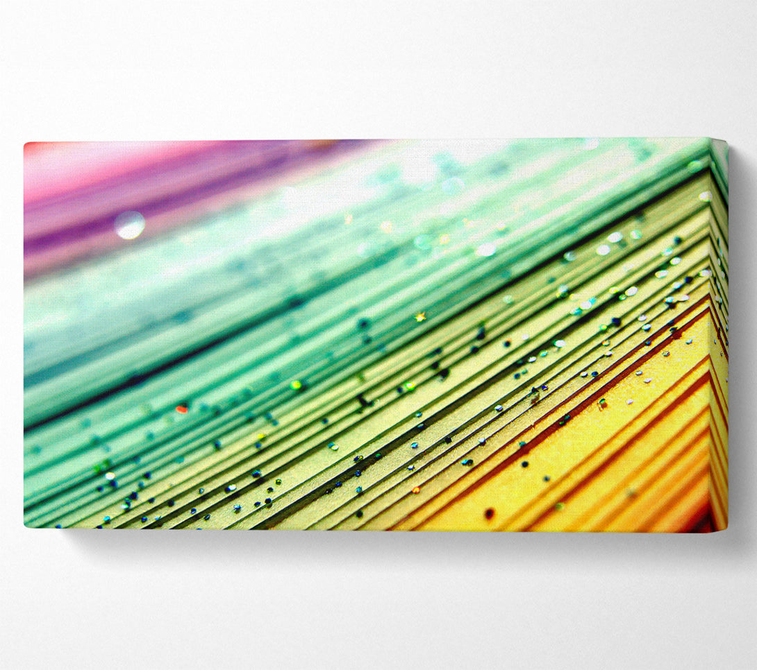  A Canvas Print of Paper Stars Canvas Art