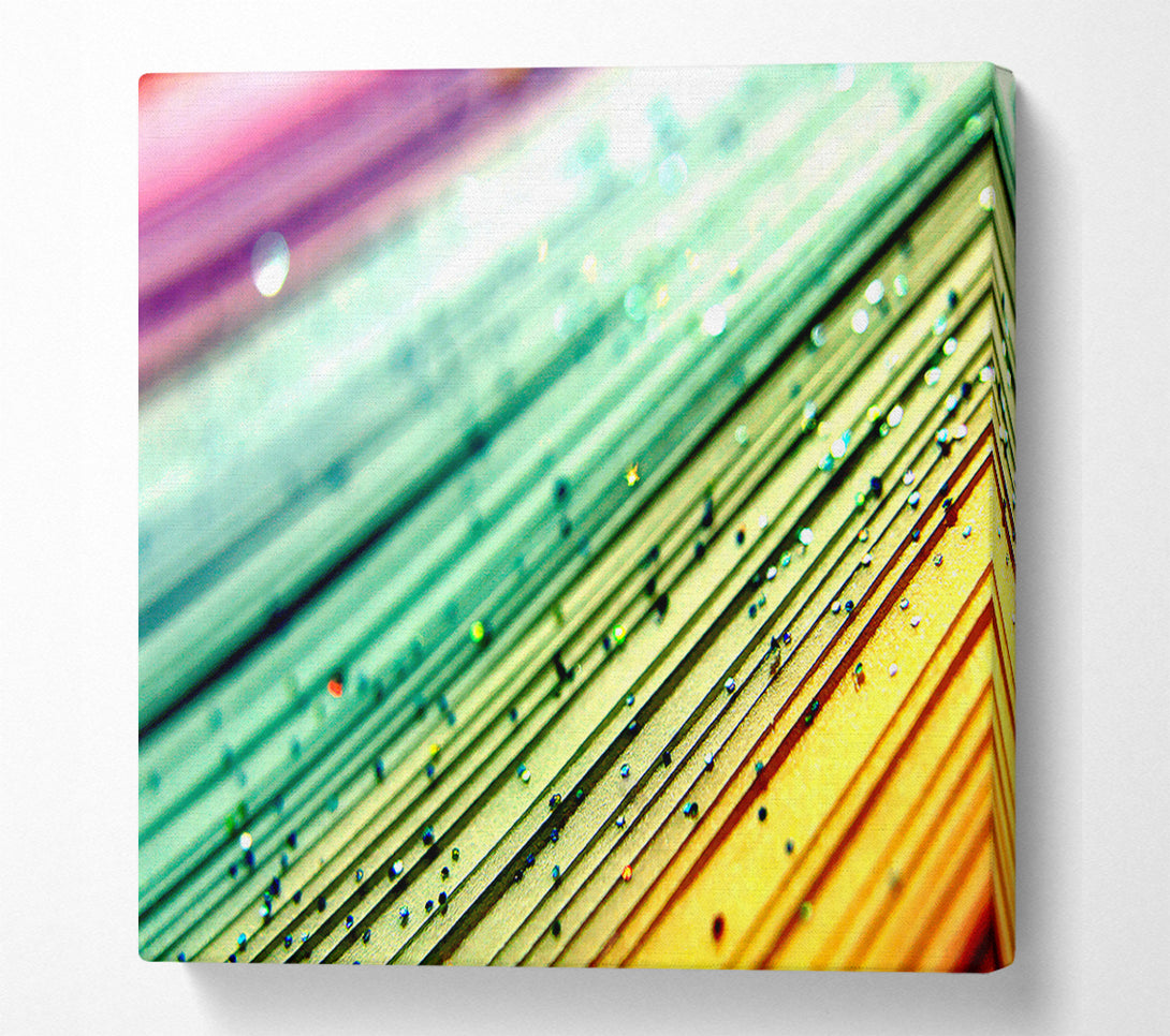  A Canvas Print of Paper Stars Canvas Art
