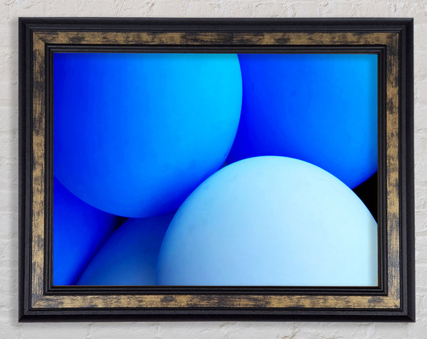 Pastel Blue Dream Framed Print