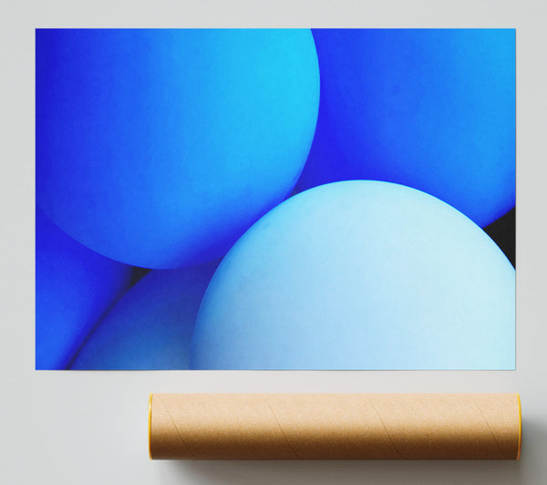 Pastel Blue Dream Print