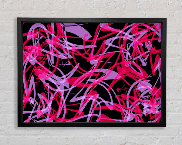 Patterns Of Time Framed Print