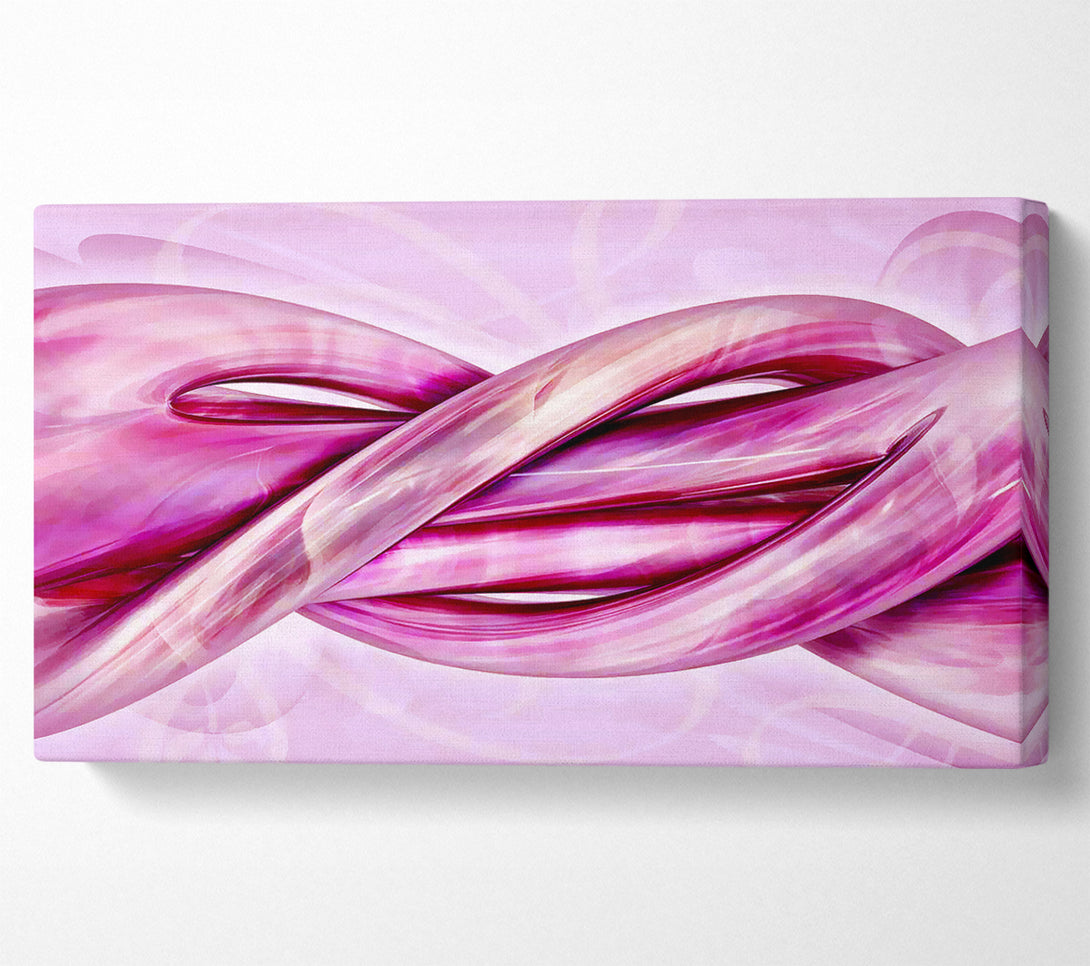  A Canvas Print of Pink Knots Canvas Print