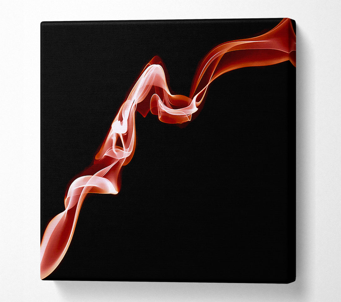  A Canvas Print of Pink Silk Twist Canvas Art