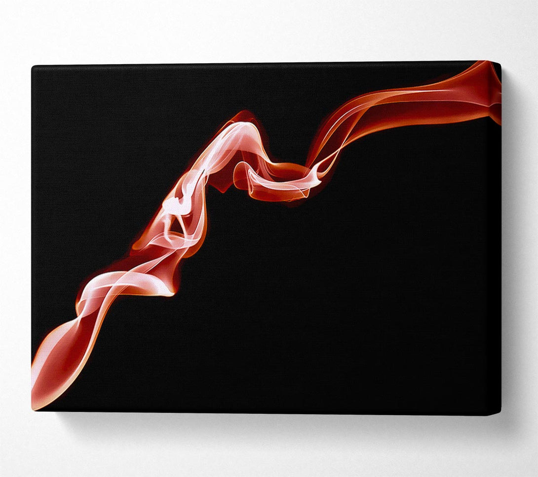  A Canvas Print of Pink Silk Twist Canvas Art