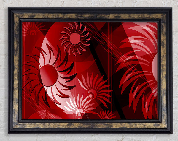 Planet Of The Suns Framed Print