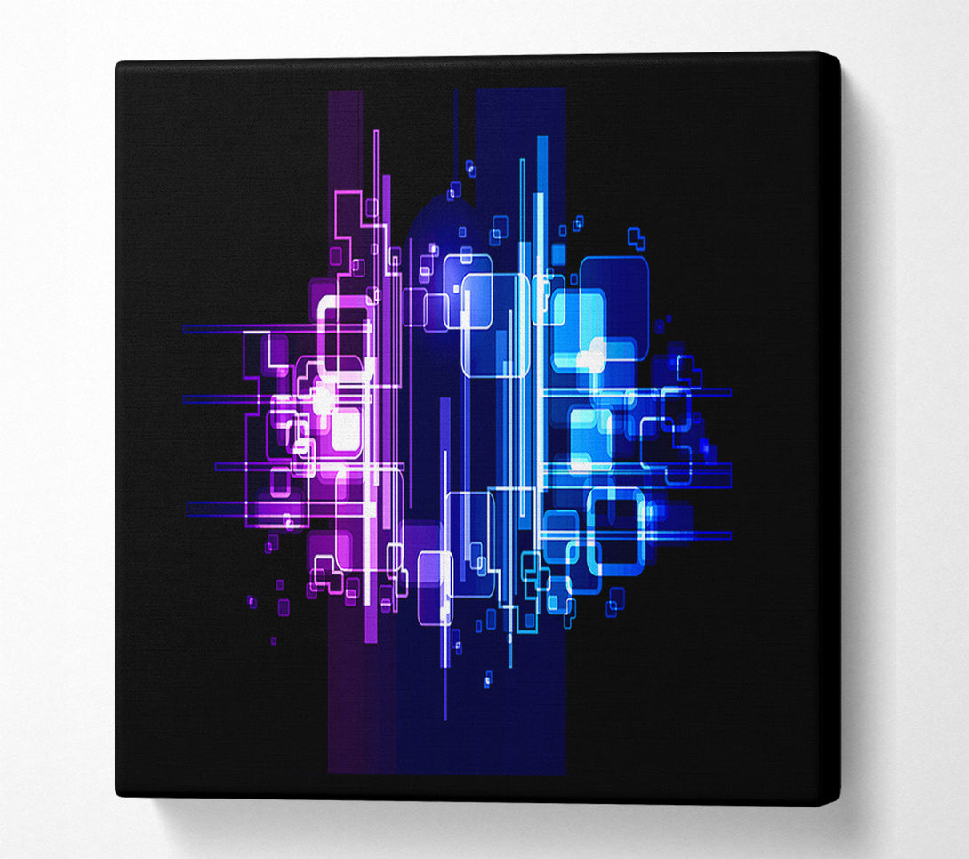  A Canvas Print of Polar Opposites Canvas Art