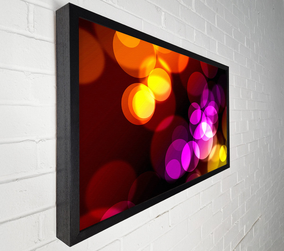  A Canvas Print of Psychedelic Spotlights Canvas Wall Art