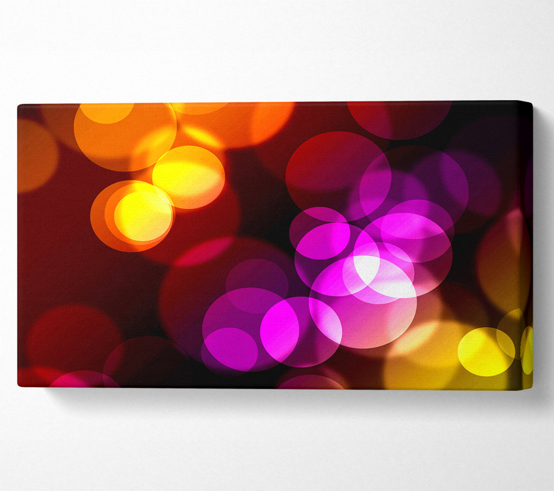  A Canvas Print of Psychedelic Spotlights Canvas Wall Art