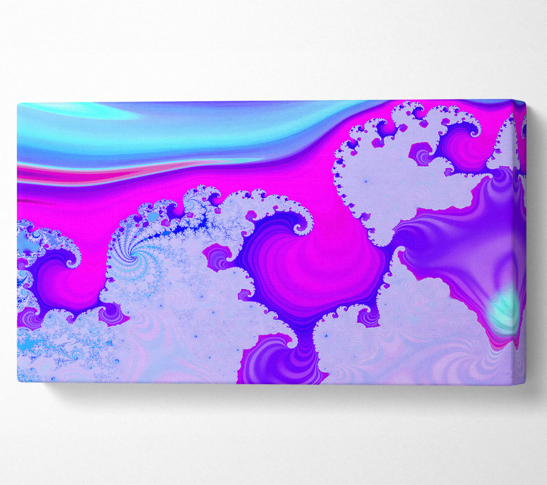  A Canvas Print of Psychedelic Wave Canvas Wall Art