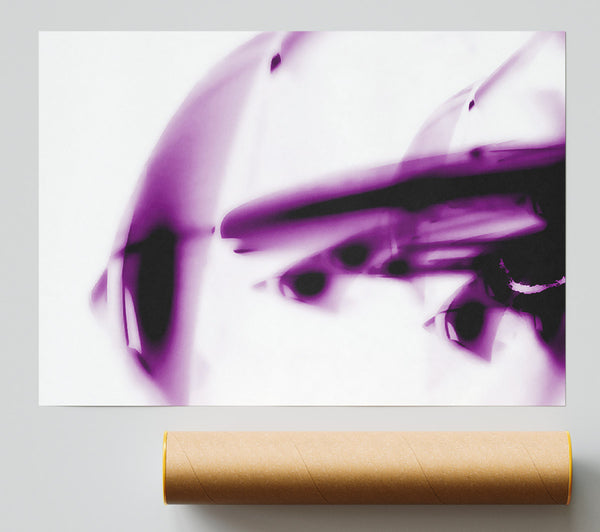 Purple Alien Planet Giclee Print