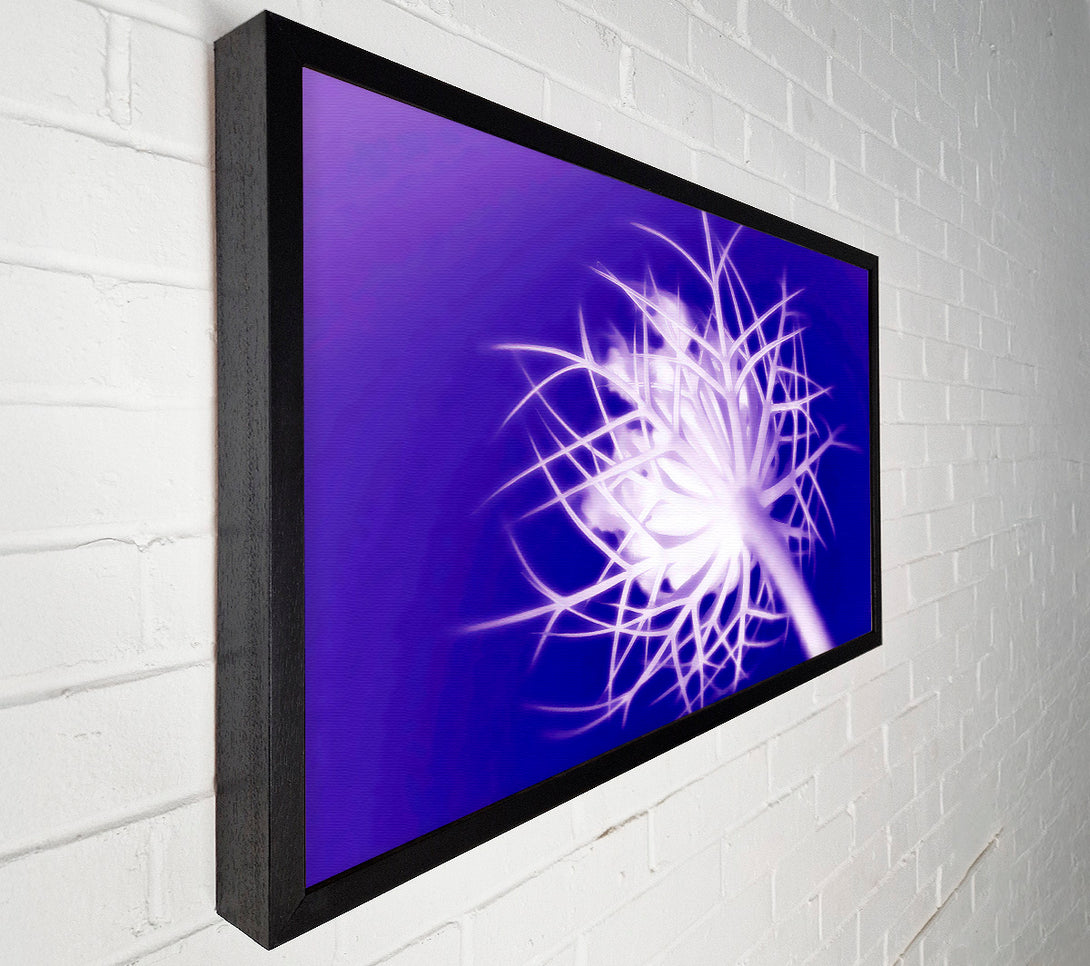  A Canvas Print of Purple Thorns Canvas Art
