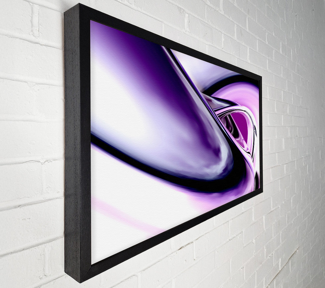  A Canvas Print of Purple Time Tunnel Canvas Wall Art