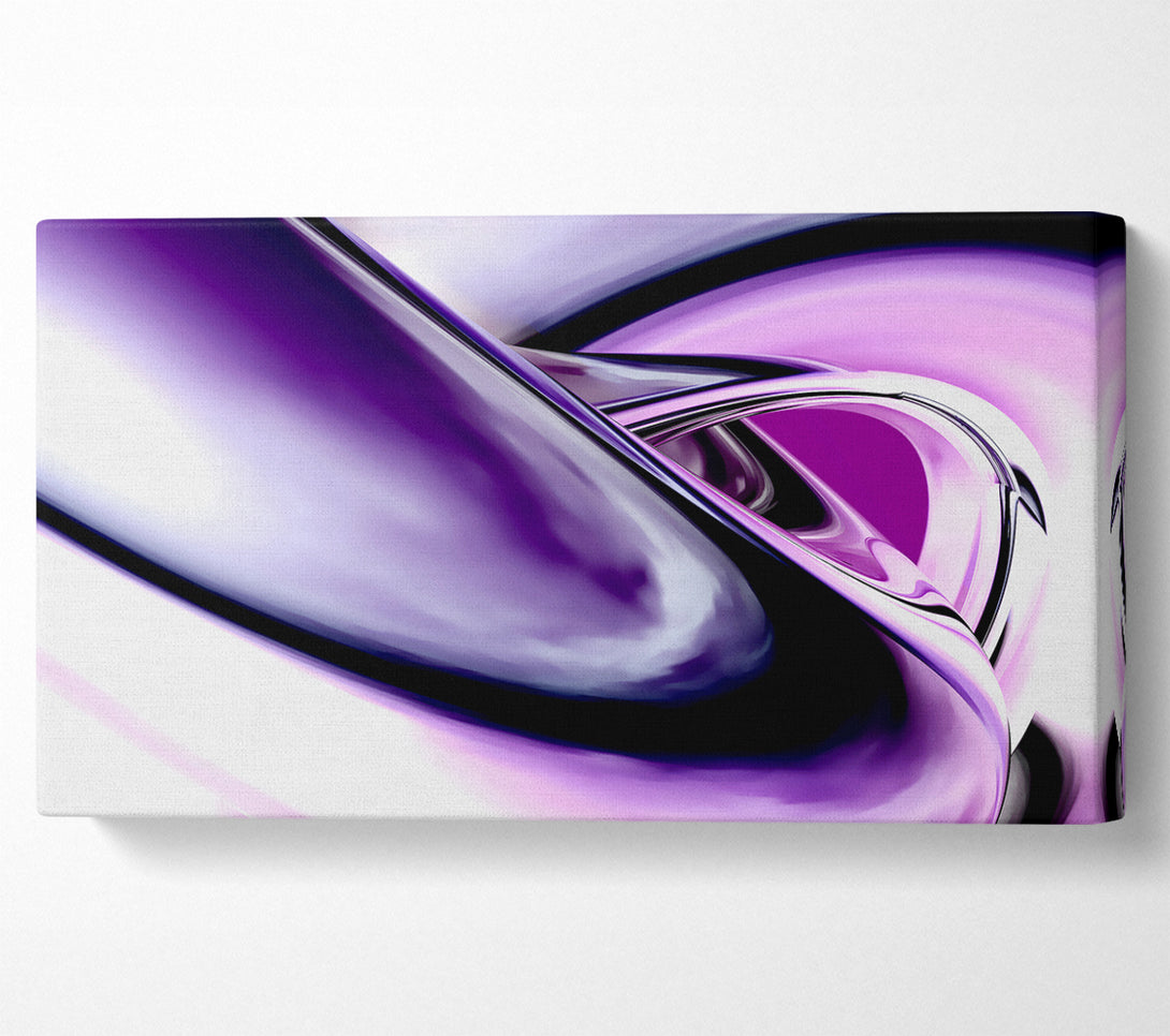  A Canvas Print of Purple Time Tunnel Canvas Wall Art