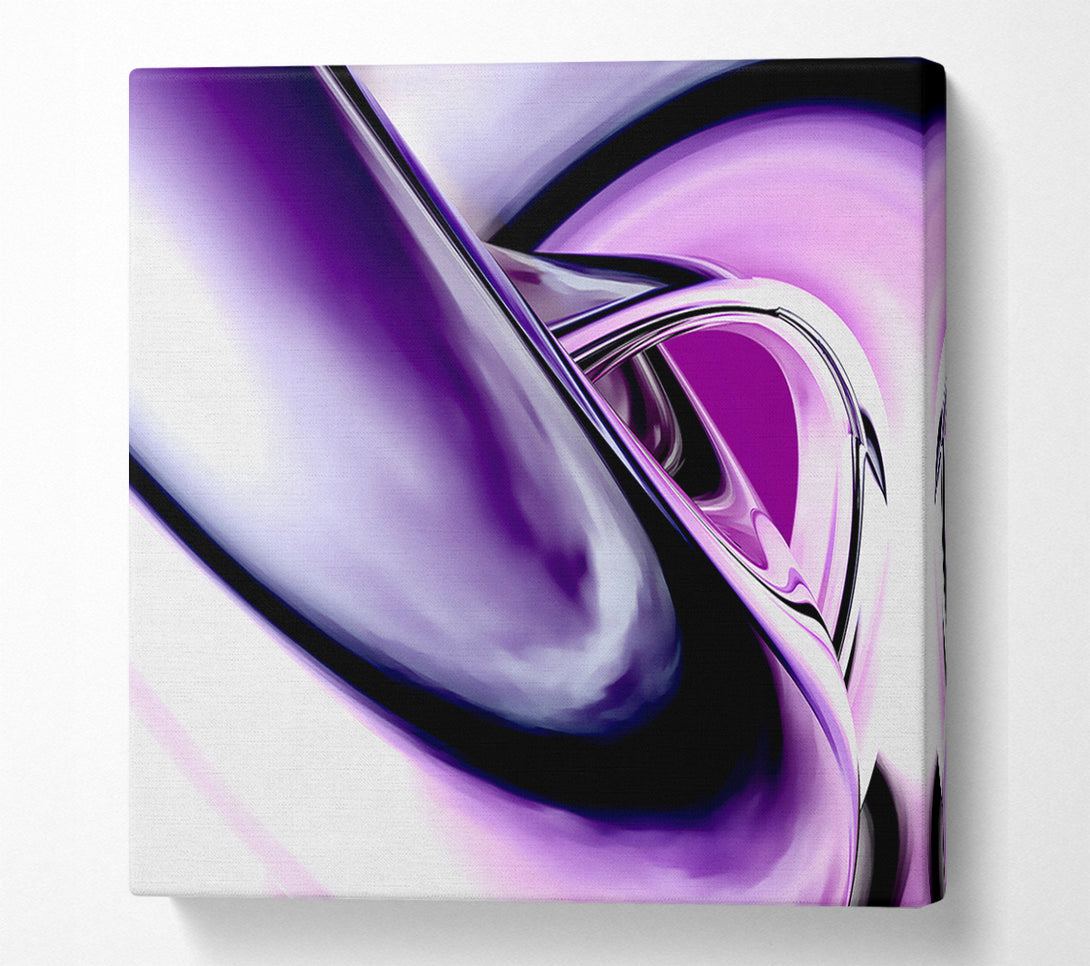  A Canvas Print of Purple Time Tunnel Canvas Wall Art