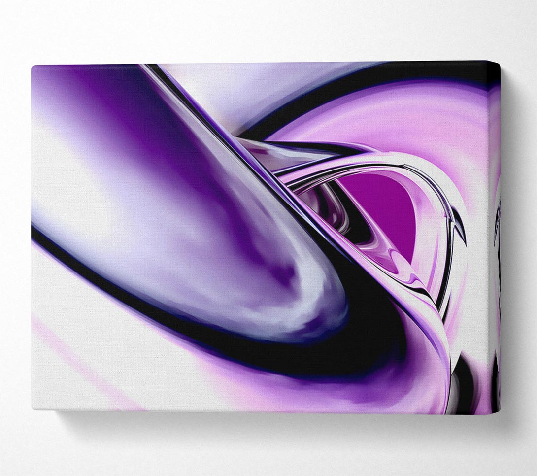  A Canvas Print of Purple Time Tunnel Canvas Wall Art