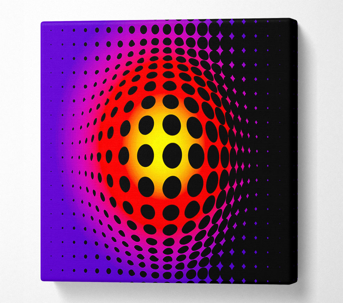  A Canvas Print of Pushing Through Canvas Art