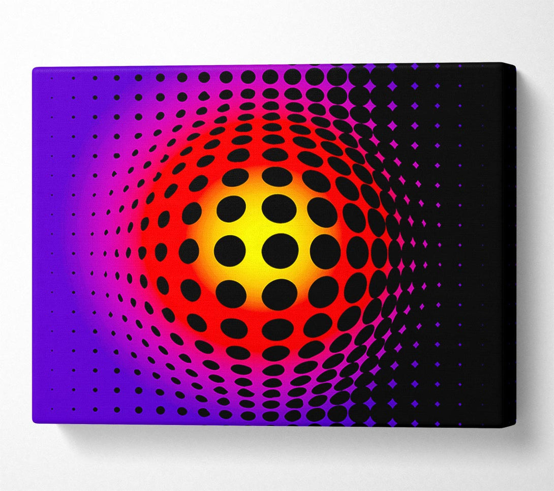  A Canvas Print of Pushing Through Canvas Art
