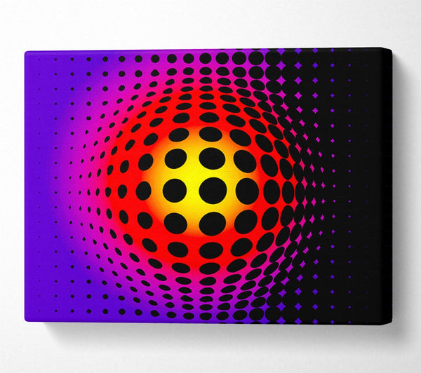  A Canvas Print of Pushing Through Canvas Art