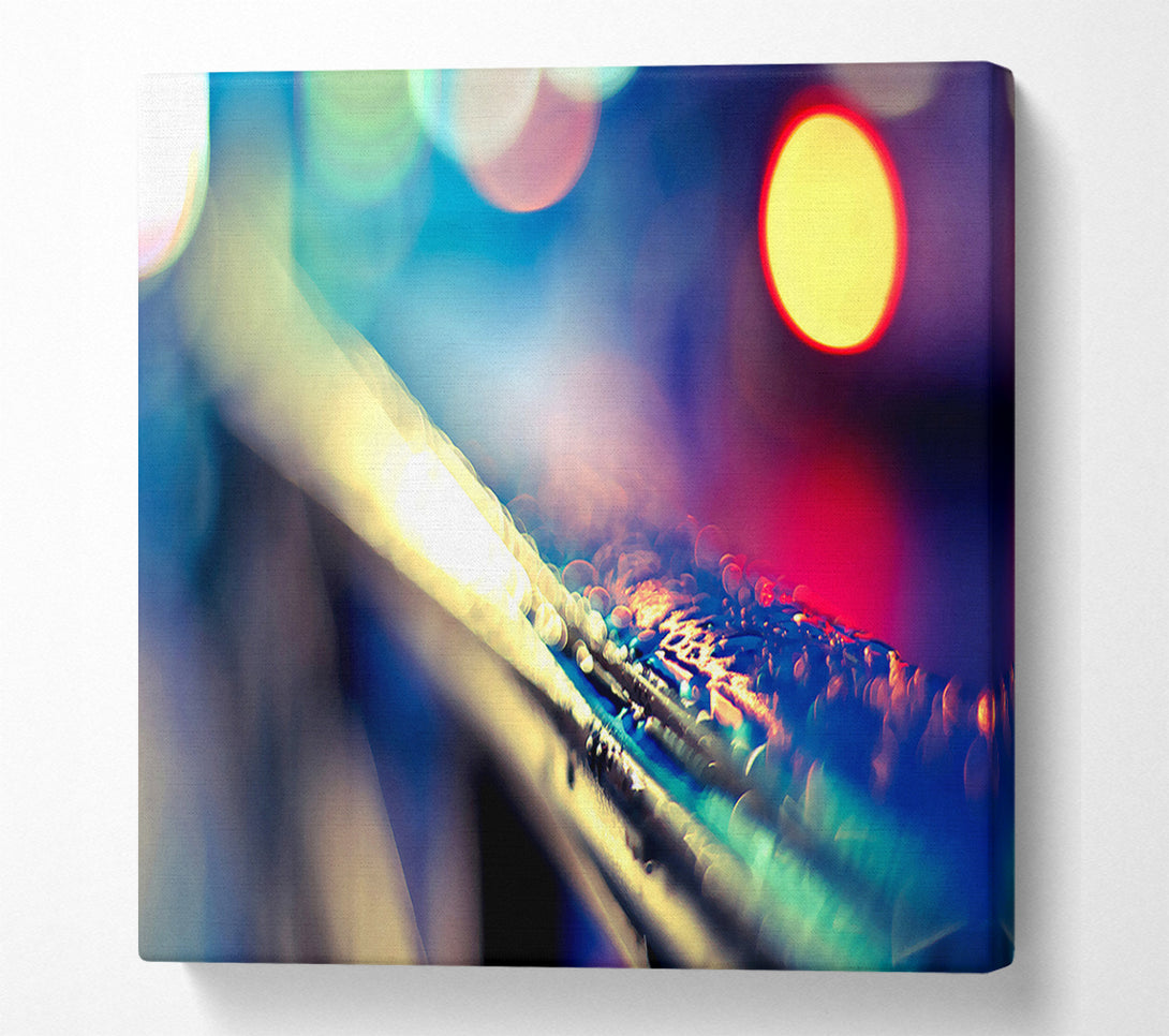  A Canvas Print of Rain In The Night Canvas Art